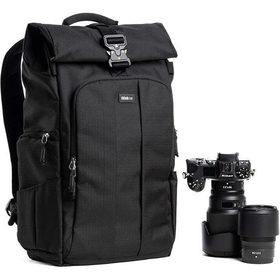 30l rolltop camera backpack
