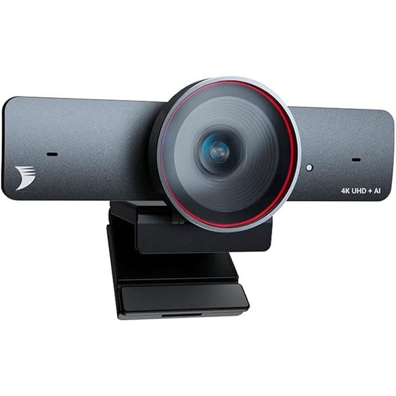 WYRESTORM 4K AI Tracking Webcam with Microphones