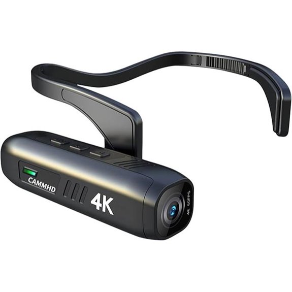 CAMMHD-C2 4K Body Camera with App & 64GB Card