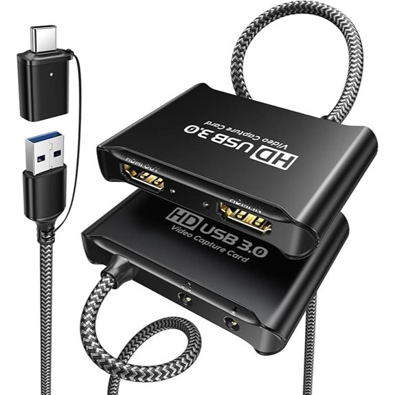 ByteWave 4K HDMI Capture Card for Streaming and Gaming