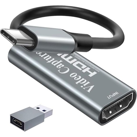 4K HDMI Video Capture Card for Gaming and Streaming