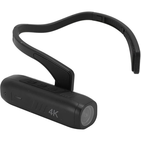 Ciciglow 4K Head Mount Camcorder with Stabilizer