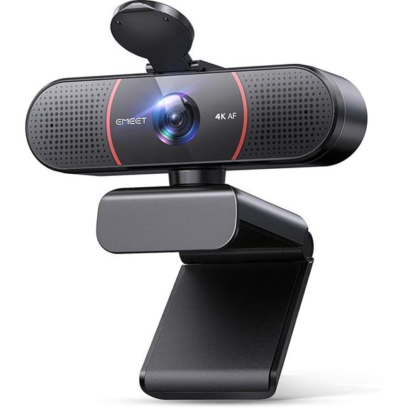 EMEET C960 4K Webcam with AI Noise Cancelling
