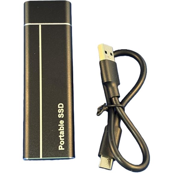 Portable 4TB M.2 External SSD with USB-C