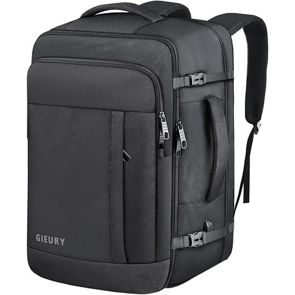 Carry On 50L Travel Backpack TSA Approved
