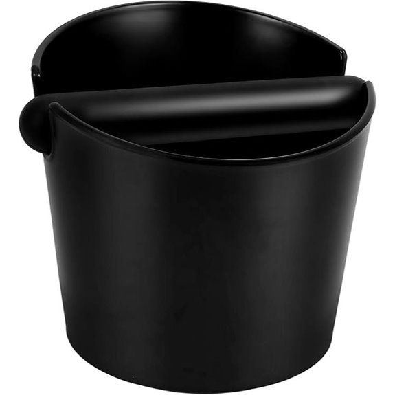 Apexstone 6-Inch Coffee Knock Box with Removable Bar