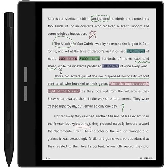 Bigme B751C 7-Inch Color ePaper Tablet with Stylus