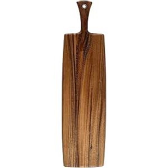 acacia wood paddleboard