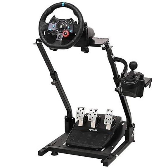 CXRCY Adjustable Racing Wheel Stand for Logitech G Series