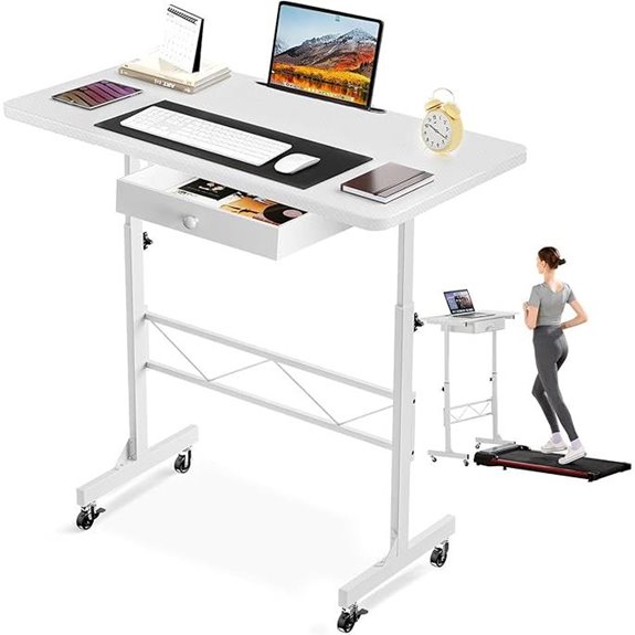 COMHOMA Adjustable Height Portable Standing Desk