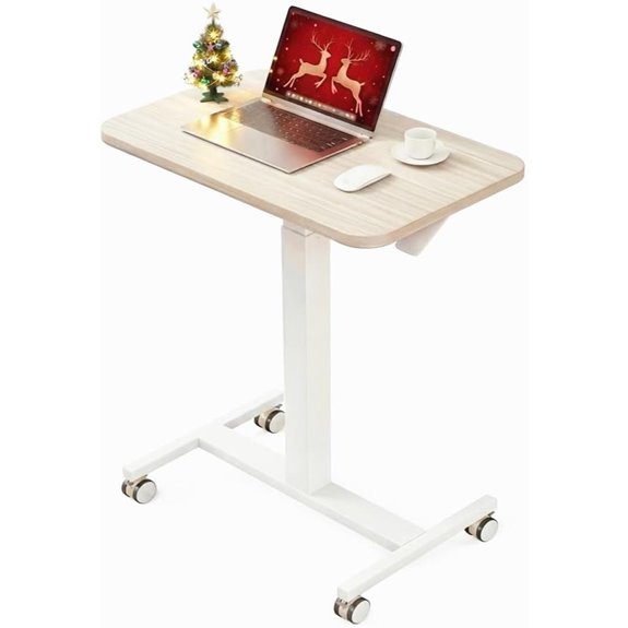 ErGear Adjustable Rolling Laptop Desk for Home/Office
