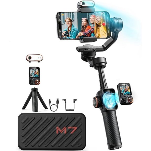 Hohem iSteady M7 Gimbal with AI Tracking & Remote