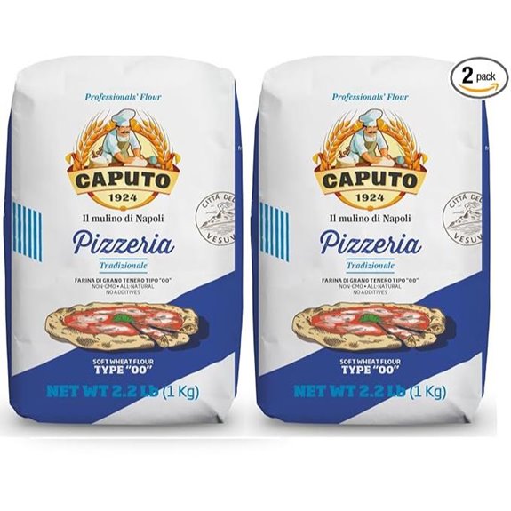 Antimo Caputo Pizzeria 00 Flour (Blue) 2.2 LB - Pack of 2 (Total 4.4 LBS)