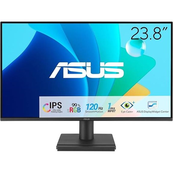 ASUS 24 Eye Care Monitor with 120Hz and HDMI