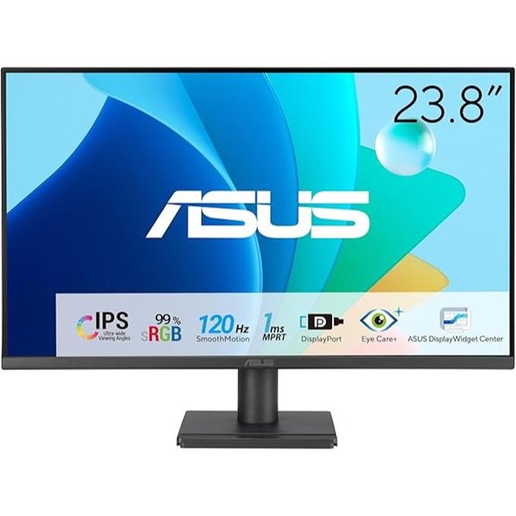 ASUS 24 Eye Care Monitor with 120Hz IPS Display