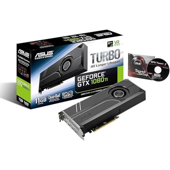ASUS GeForce GTX 1080 Ti 11GB Turbo Graphics Card