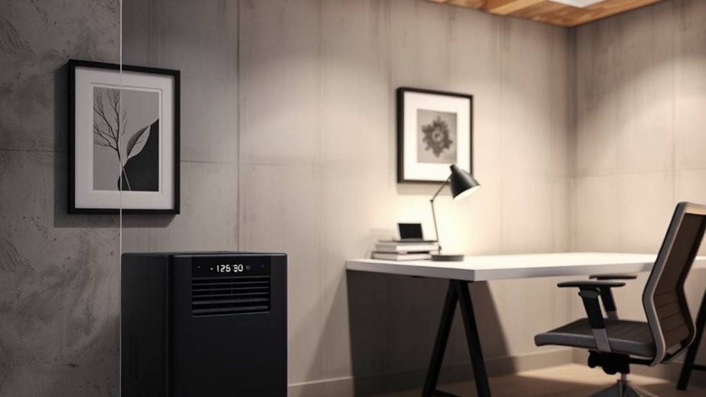 basement office dehumidifier tips