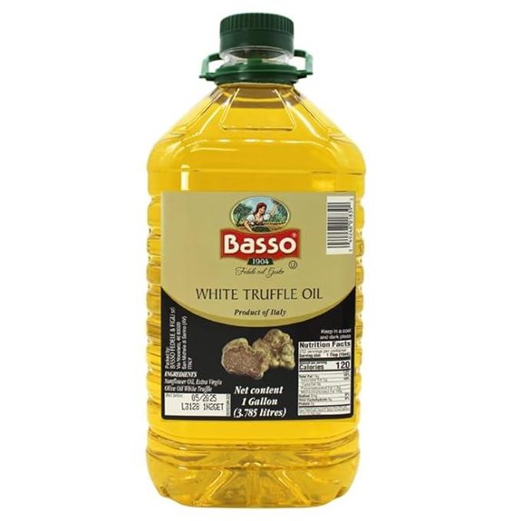 BASSO 1904 White Truffle Oil 1 Gallon