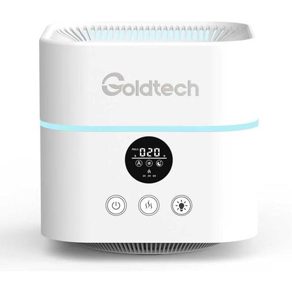 All-in-One Bedroom Humidifier and Air Purifier with HEPA