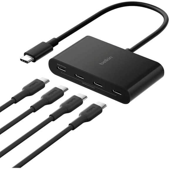 Belkin 4-Port USB-C Hub with 100W PD