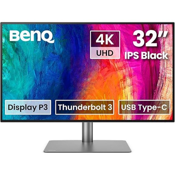 BenQ 32 4K IPS Monitor with Thunderbolt and USB-C