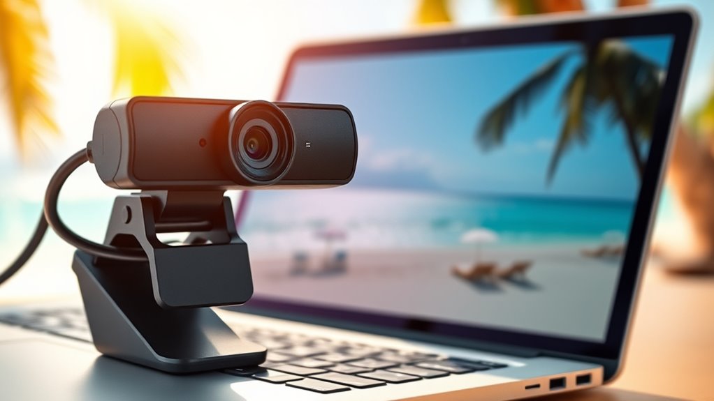 best travel webcam features
