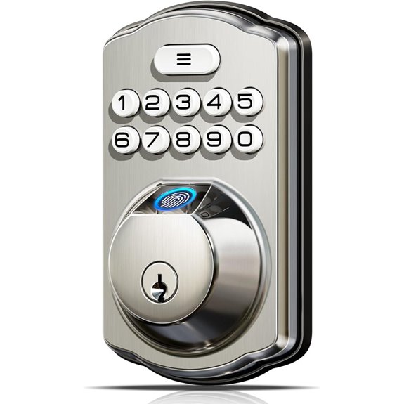 Veise Keyless Door Lock with Biometric & Password