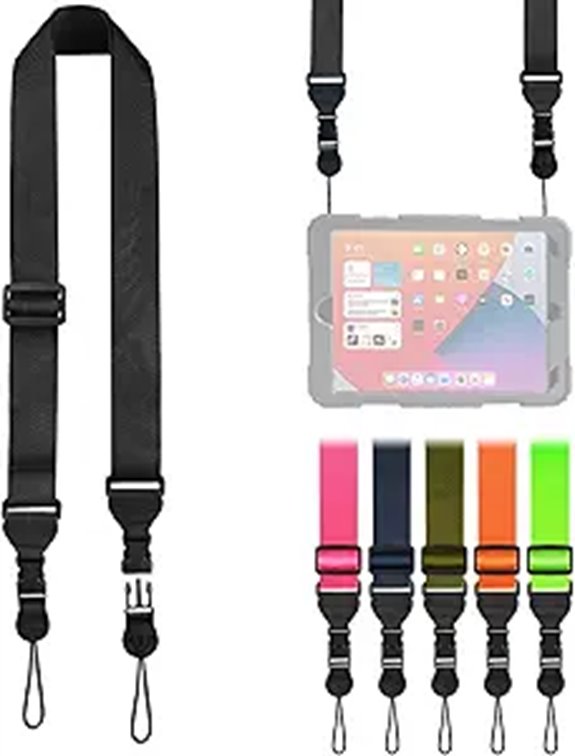 Adjustable Nylon Camera & Device Strap (Black)