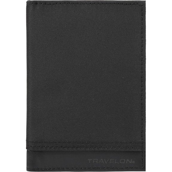 Travelon RFID Blocking Passport Case Black One Size