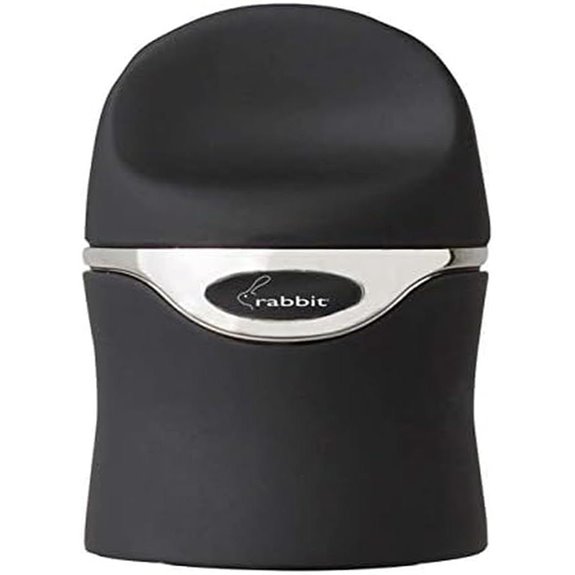 Rabbit Champagne and Wine Sealer (Velvet Black)