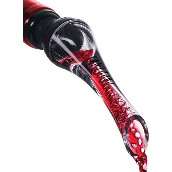 Vintorio Wine Aerator Pourer (Black)