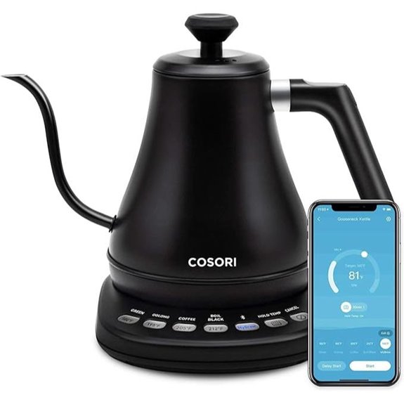 COSORI Bluetooth Electric Gooseneck Kettle