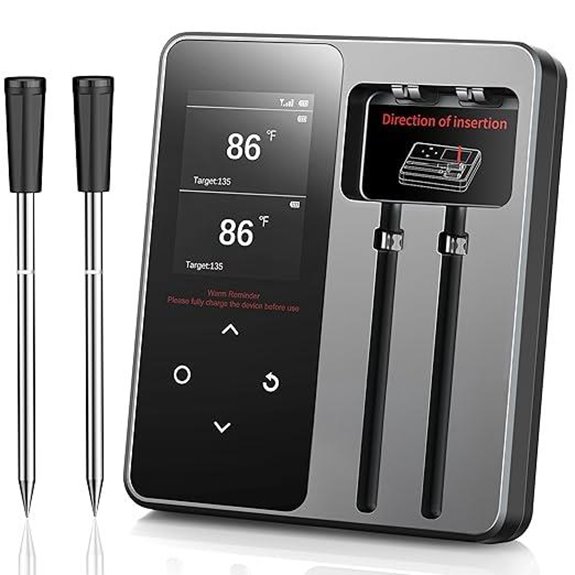 Wireless Meat Thermometer with App & Bluetooth