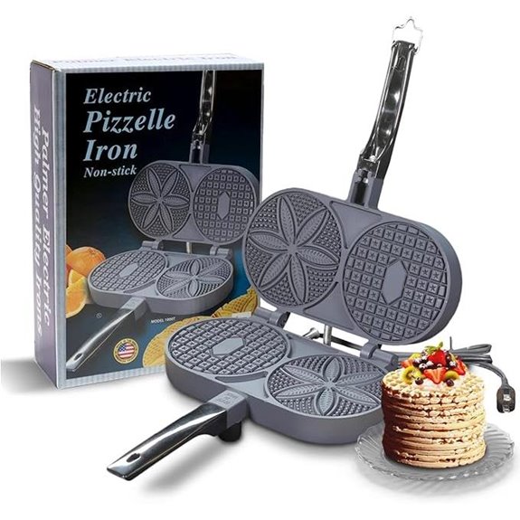 C. Palmer Non-Stick Pizzelle Iron (Model 1000T)