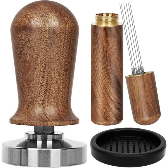 Y-Step Espresso Tamper Set with Calibrated Pressure