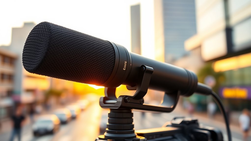 camera audio shotgun mic considerations