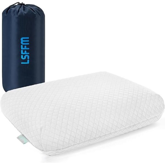 Camping Memory Foam Pillow with Travel Bag