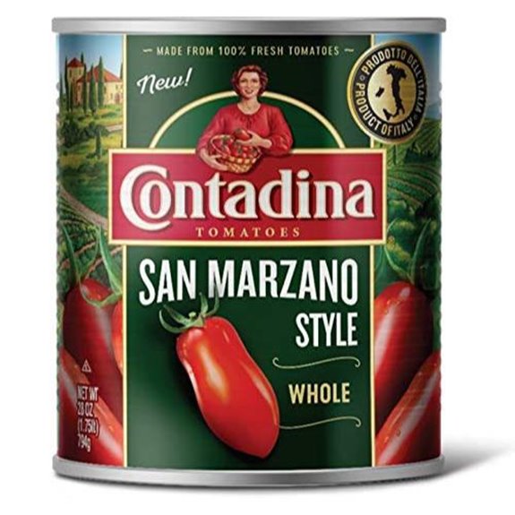 Contadina Canned San Marzano Style Whole Tomato Sauce 28 Ounce