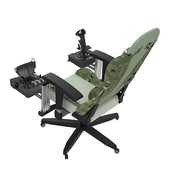 EG STARTS Chair Mount for Flight Sim Joystick Systems