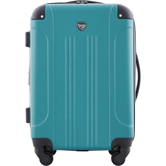 Travelers Club Chicago Spinner Luggage 20 Carry-On
