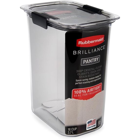 Rubbermaid Brilliance 16-Cup Airtight Food Container