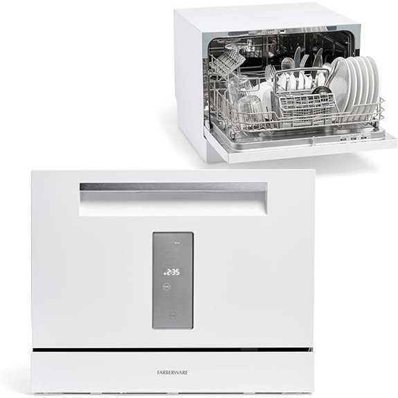 Farberware 6-Place Compact Countertop Dishwasher