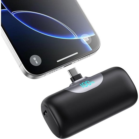 Mini Portable Charger for iPhone and Android Devices