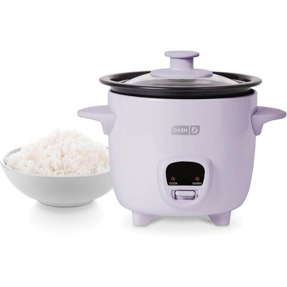 Dash Mini Rice Cooker with Removable Nonstick Pot