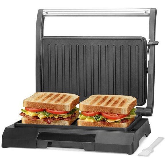 Baker’s Friend Mini Panini Press Sandwich Maker