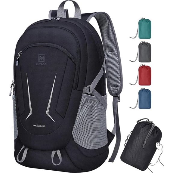 MIYCOO Lightweight Packable Waterproof Travel Backpack