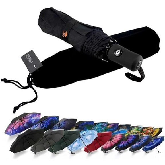 SY Compact Windproof Travel Umbrella