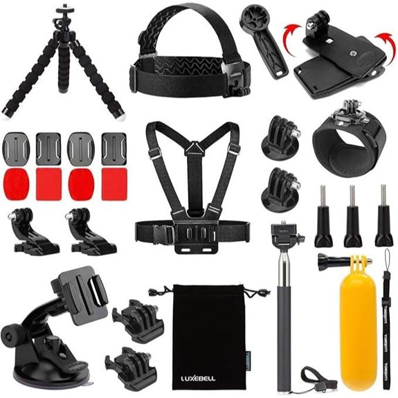 comprehensive action camera accessories