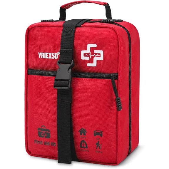 400-Piece Emergency First Aid Kit for Home & Travel