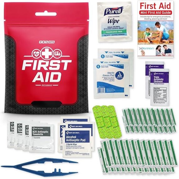 54-Piece Basic First Aid Kit for Home & Travel